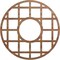 Ekena Millwork O'Neal Wood Fretwork Pierced Ceiling Medallion, Walnut, 30"OD x 10 7/8"ID x 1/4"T CMWP30X30X0250ONWA - alternate 1